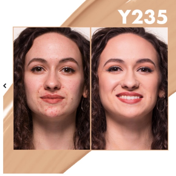 MAKE UP FOR EVER Matte Velvet Skin Liquid Shade Y235 Ivory Beige - Picture 4 of 6